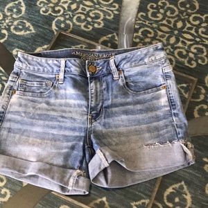 American Eagle Midi shorts stretch size 12